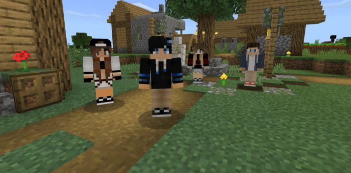 Humanoid Villagers Add On Minecraft Pe Mods Addons