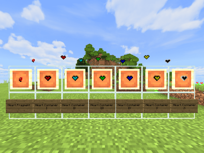 Heart Containers Minecraft Pe Mods Addons