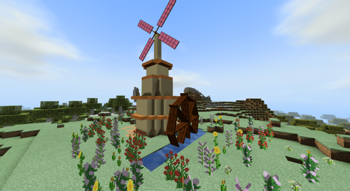 Windmill Minecraft Pe Mods Addons