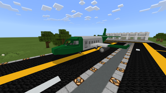 Commercial Airliner Airplane Addon Bug Fixes Minecraft Pe Mods Addons