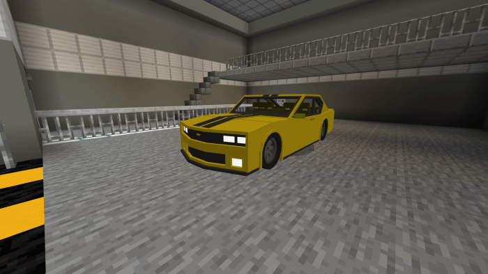 10 Chevrolet Camaro Addon Minecraft Pe Mods Addons