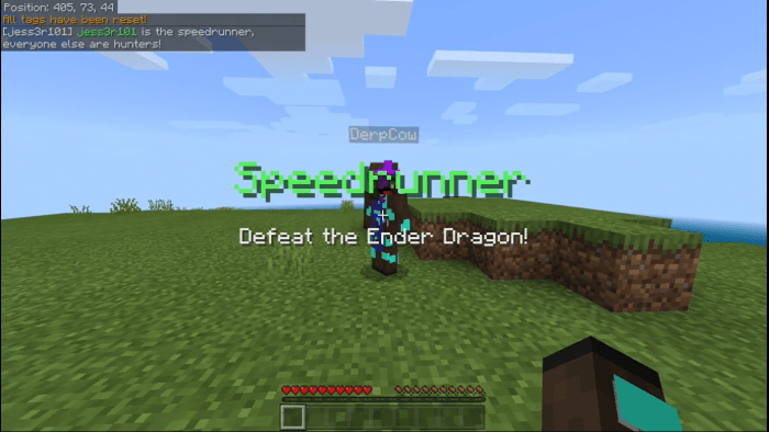 Speedrunner Versus Hunter Addon V2 1 Update Added Randomizer Feature Minecraft Pe Mods Addons