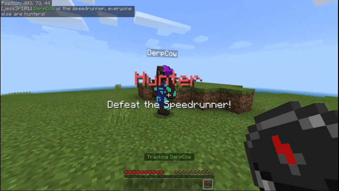 Speedrunner Versus Hunter Addon V2 1 Update Added Randomizer Feature Minecraft Pe Mods Addons