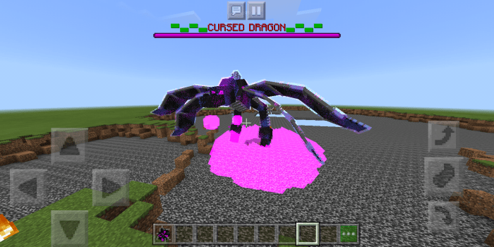 Curse Dragon | Minecraft PE Mods & Addons