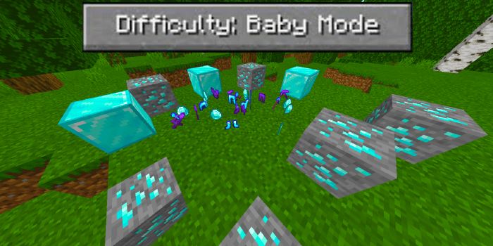 Baby Mode Minecraft Pe Mods Addons