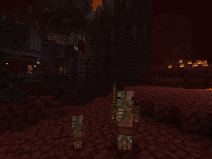 The Zombie Pigman Addon Minecraft Pe Mods Addons