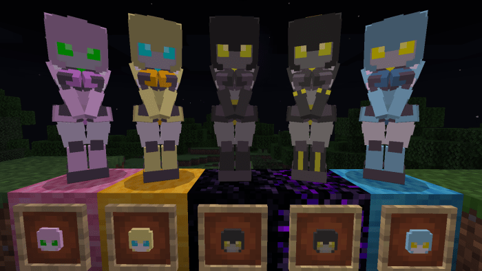 Skins 4D and Armors 4D Addon (1.16.100+)