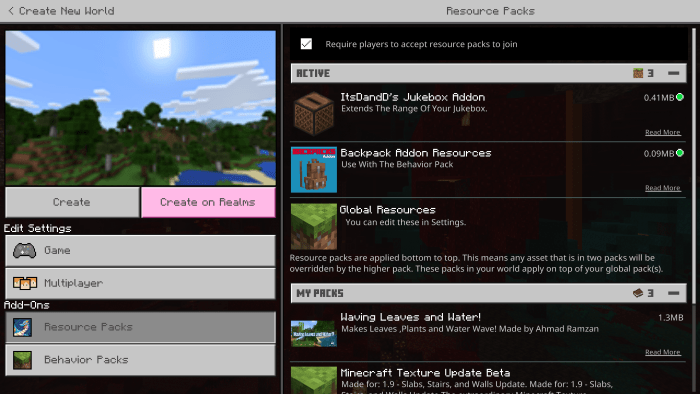 Itsdandd S Jukebox Add On Minecraft Pe Mods Addons