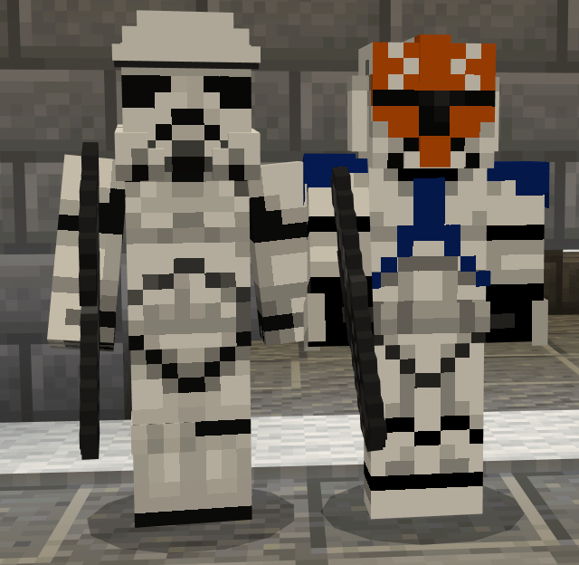 Rise of the Undead Stormtroopers Minecraft Reskin addon - ModDB