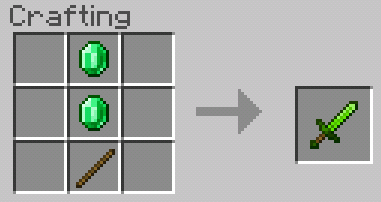 emerald pickaxe minecraft