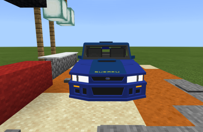 Subaru Impreza 22B STI Addon | Minecraft PE Mods & Addons