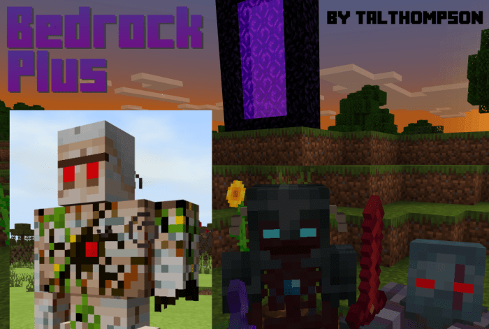 Bedrock Plus Minecraft Pe Mods Addons