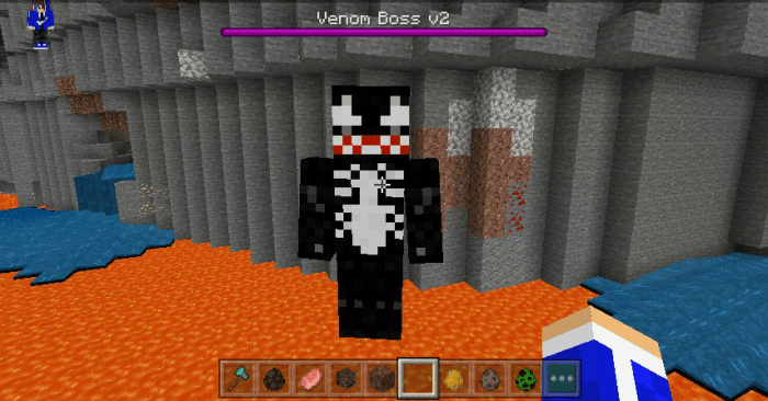 Mcpe Bedrock Venom Boss Add On Minecraft Addons Mcbedrock Forum