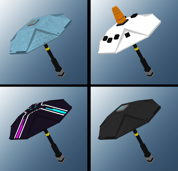 Fortnite Umbrella Add On Minecraft Pe Mods Addons