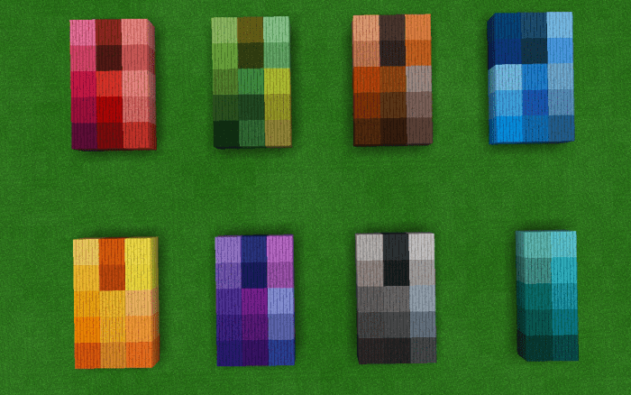 More Color Planks Addon 1 16 Minecraft Pe Mods Addons