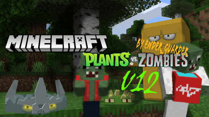 plant vs zombies minecraft
