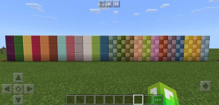 Dblocks Add On 75 New Decorative Blocks Minecraft Pe