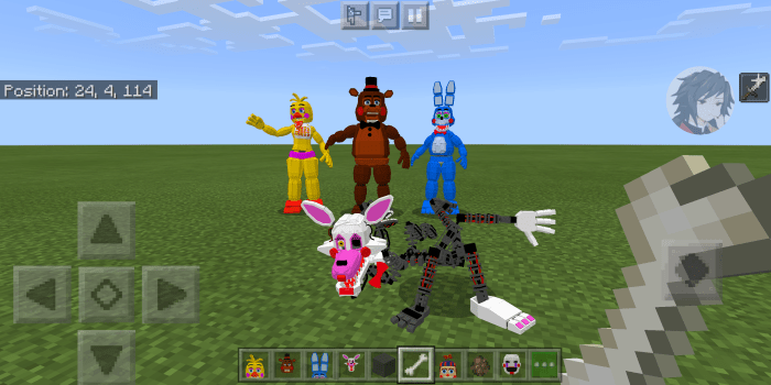 Realistic Five Nights At Freddys Addon Pack Minecraft Pe Mods Addons