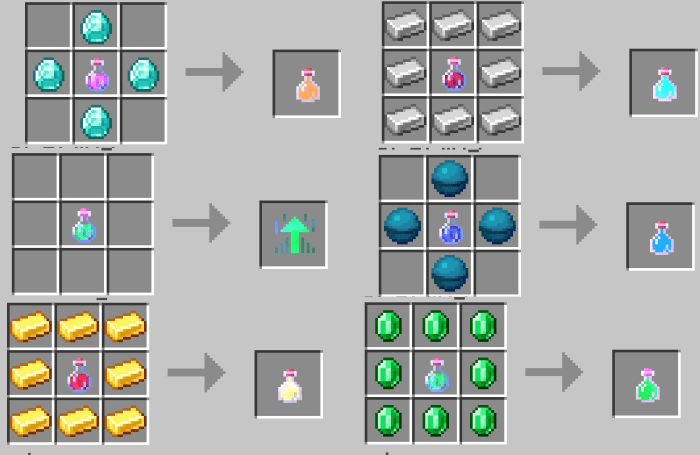 Txy S All Effects Potions A Few More Addon Minecraft Pe Mods Addons