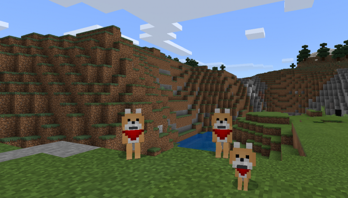 Doggos Galore Add On 1 12 Minecraft Pe Mods Addons - minecraft or watch dogsor roblox