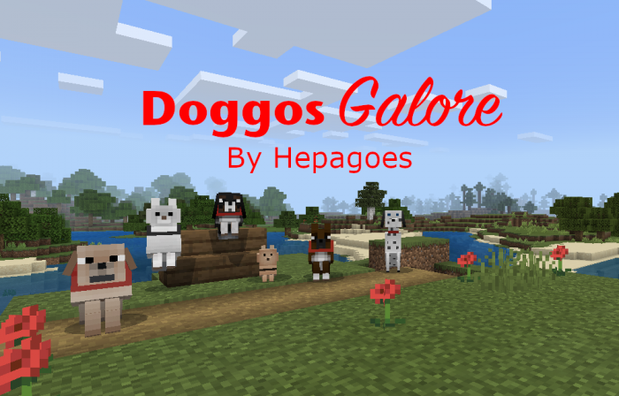 Doggos Galore Add On 1 12 Minecraft Pe Mods Addons