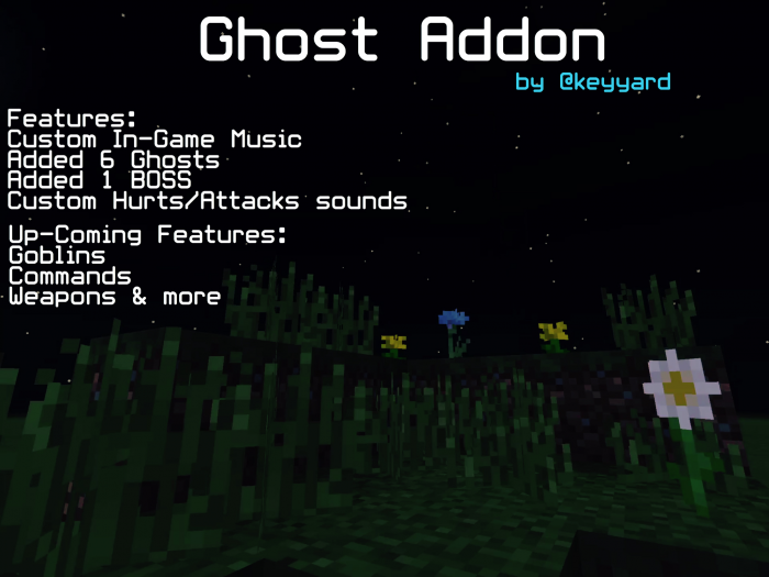 Ghost Addon Minecraft Pe Mods Addons