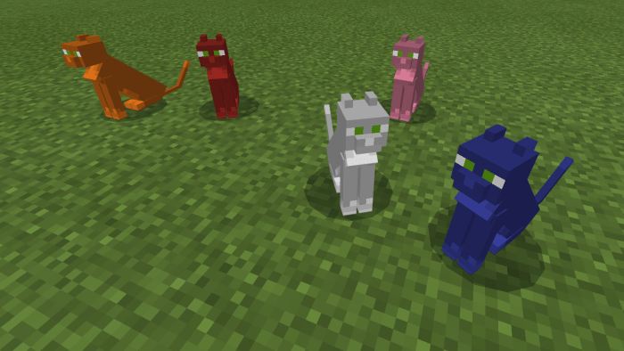 Dyed cat minecraft что это