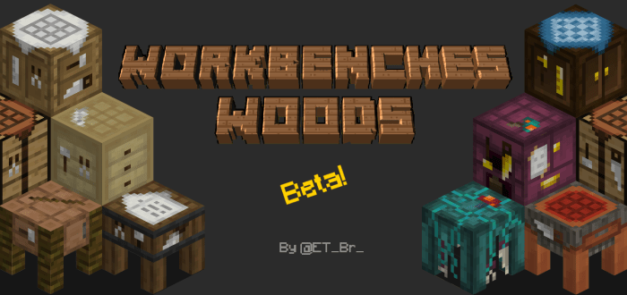 Workbenches Woods Beta Minecraft Pe Mods Addons