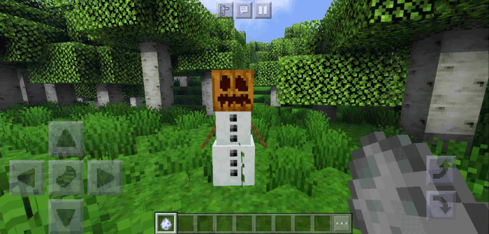 QSMP Eggs Golem Minecraft Mob Skin