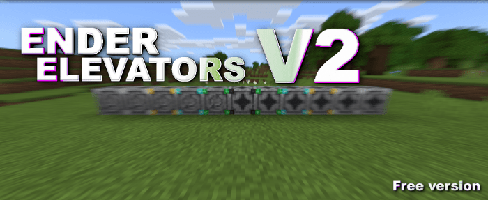 Ender Elevators V2 Bedrock 1 16 100 Realms Support Minecraft Mod