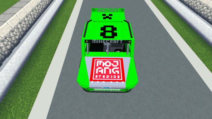 Stockcar (NASCAR) | Minecraft PE Mods & Addons