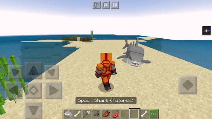 Create Your Own Addon For Mcpe Shark Tutorial By Asian Roofs Team Minecraft Data Pack