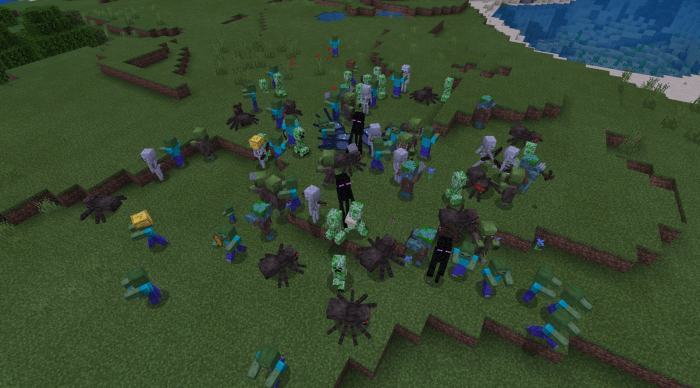 1.14.4/1.15.2】Earth Mobs Mod - Tons of vanilla mobs variations! 