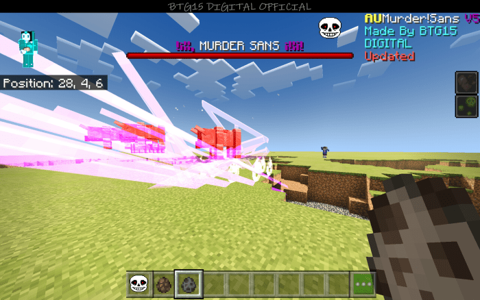 Murder Sans  Minecraft PE Mods & Addons