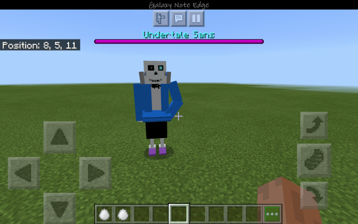 About: Dust Sans Mod for Minecraft (Google Play version)