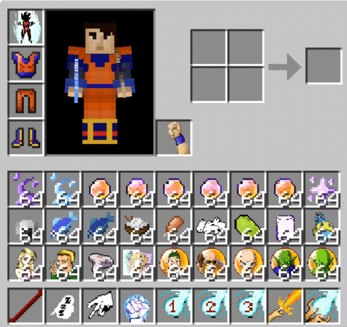 minecraft dragon ball z mod 1.7 10 skydaz