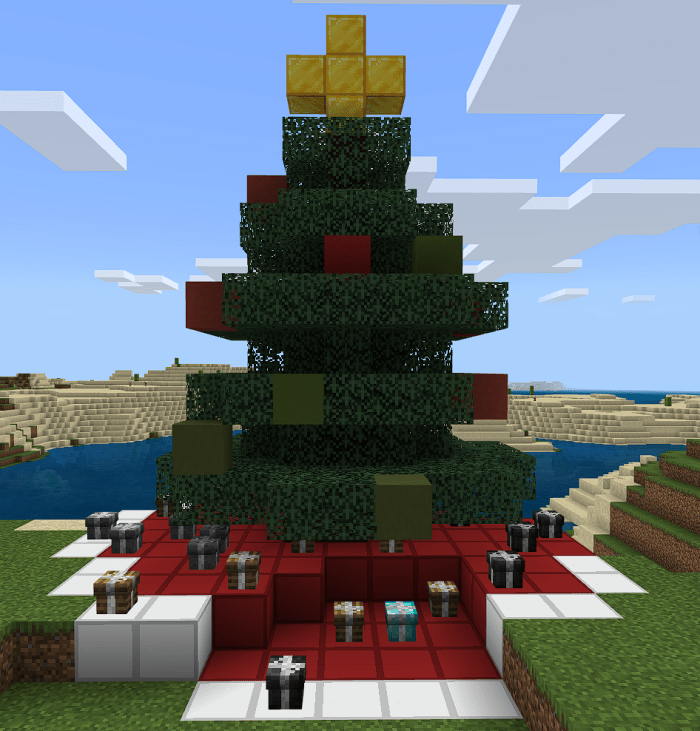 MCPE/Bedrock Christmas Presents Addon Minecraft Addons MCBedrock Forum