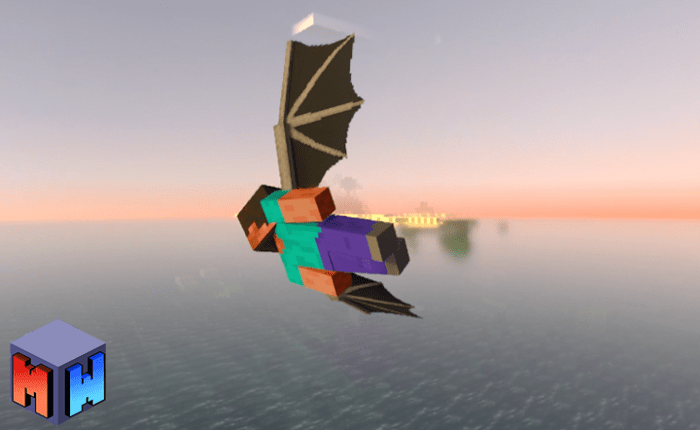 Ender Dragon Wings Pack Minecraft PE Mods Addons