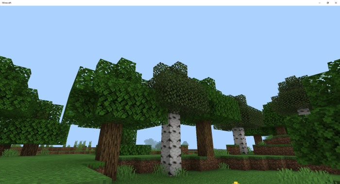 Tree Capitator mod MCPE 1.17 Free Download