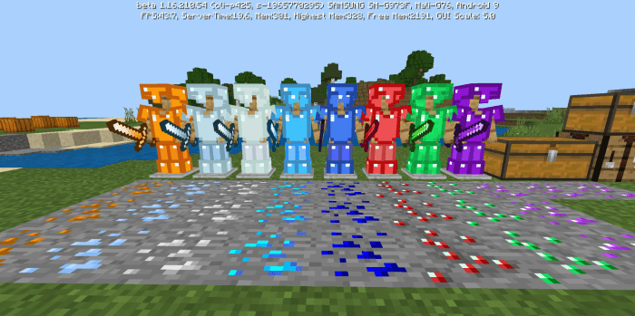 Image 4 - More Ores [Addon] (Swords Update) [PE] mod for Minecraft - ModDB