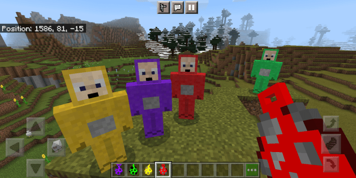 Slendytubbies for Minecraft Pocket Edition 1.16