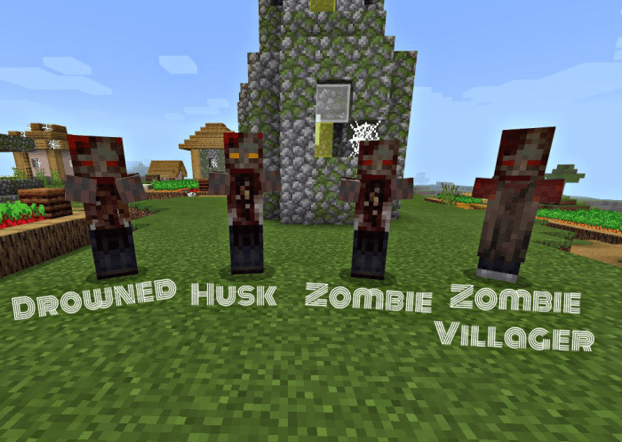 Minecraft Mod Survival Zombie Zombie Awareness Mod 1121 Y 1122 Hará Que Los Zombis 