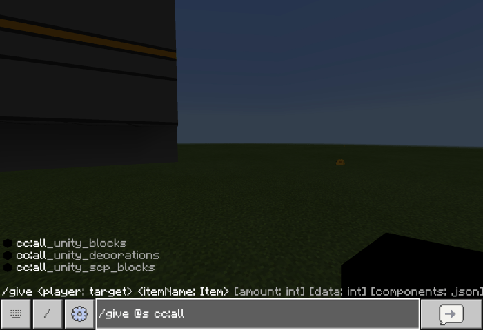 SCP:UNITY ADDON Minecraft Mod