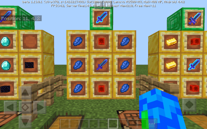 Elemental Swords Mod/Addon For Minecraft PE 1.16.40, 1.14.60