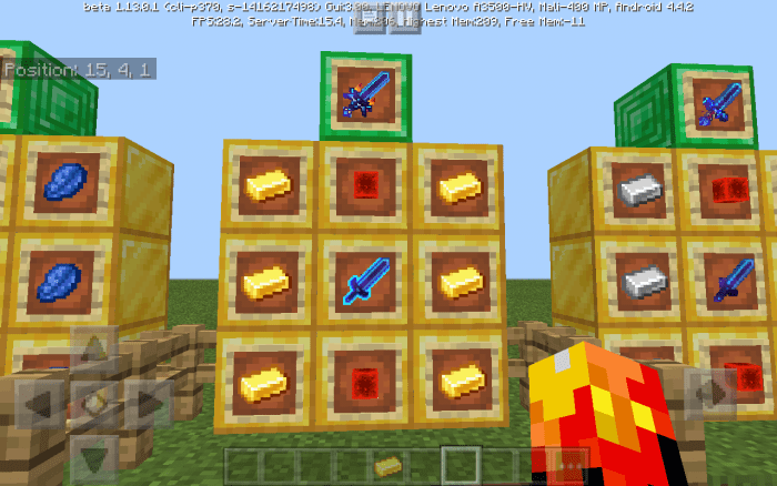 Elemental Custom Swords Craft Mod for MCPE for Android - Download