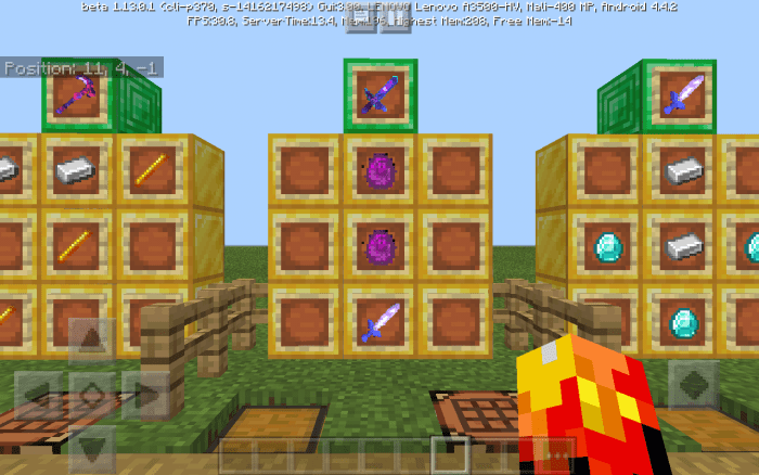 Elemental Swords Mod/Addon For Minecraft PE 1.16.40, 1.14.60