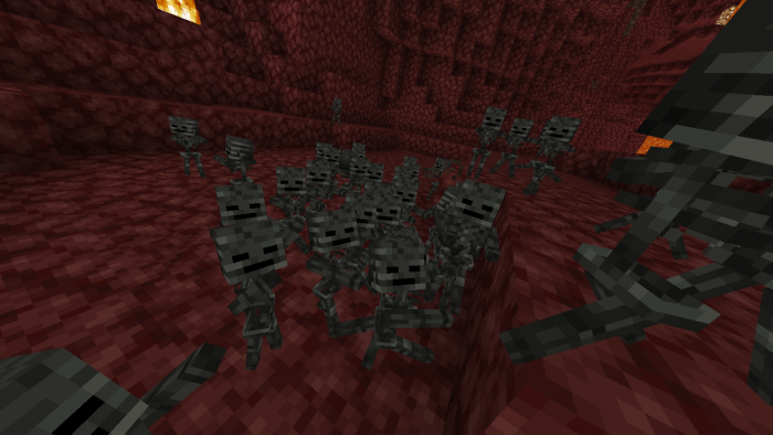 Baby Wither Skeletons Addon Minecraft Pe Mods Addons