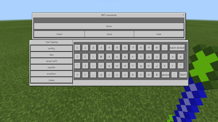 Admin Panel V4 Nbt Commands 1 13 Script Removed Ads Minecraft Pe Mods Addons