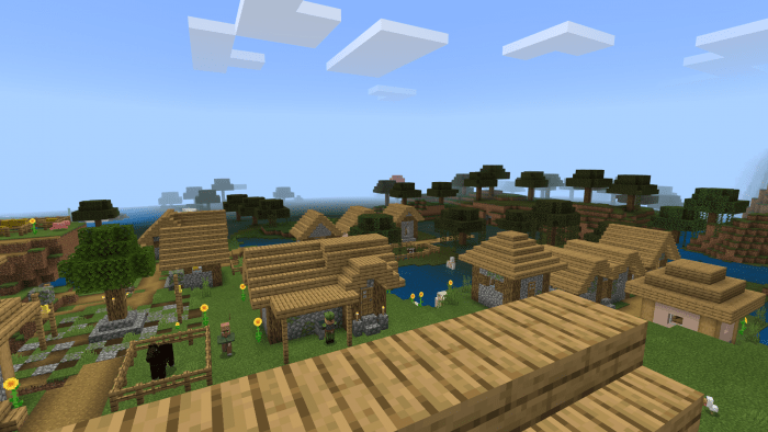 Rare Swamp Village Above Stronghold Accessible Via Ravine Seed 1 12 Minecraft Pe Seeds