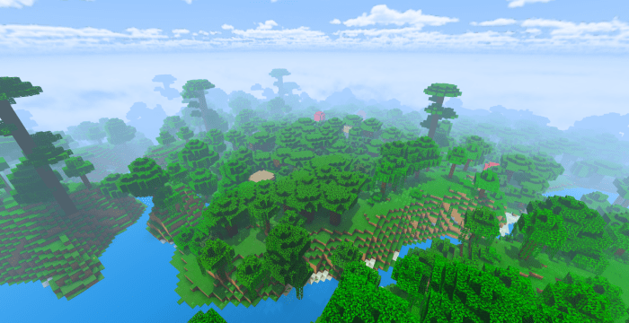 Jungle Mixed With A Roofed Forest With A Stronghold Nearby Seed Minecraft Pe Seeds